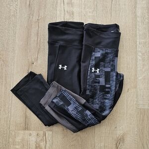 2 Under Armour  Women’s Capri Leggings SIZE M